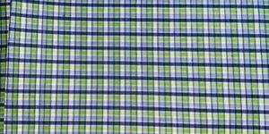 Green Check School Uniform Fabric
