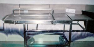 Stainless Steel Step Stretcher Trolley