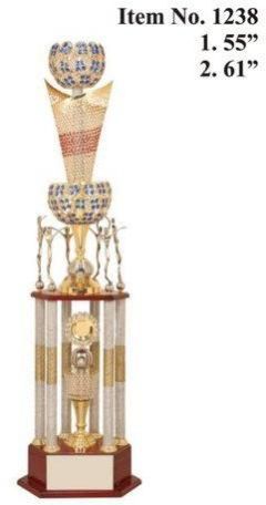 Silver Gold Metal Trophy