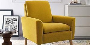 Wooden High Back Chair