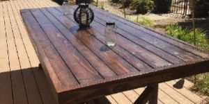 Wooden Outdoor Table