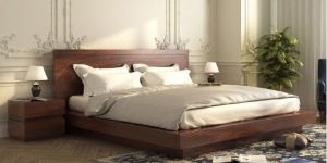 Wooden Platform Bed