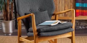 Wooden Rolling Chair