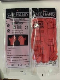 Red Household Gloves