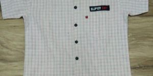 Mens Half Sleeve Checked Shirts