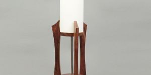 Wooden Study Lamp