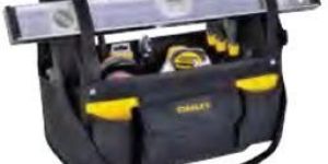 Tote Fabric Bottom Tool Bag