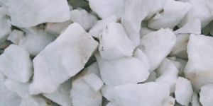 Snow White Quartz Lumps