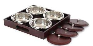 Stainless Steel Timber Gifting Set