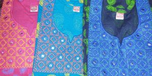 Women Embroidery Cotton Nighty