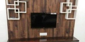 Laminated TV Wall Unit