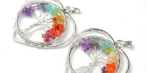 Tree of Life Gemstone Pendant