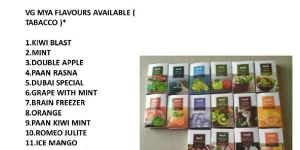 Vg Mya Flavours