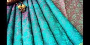 Silk Brocade Fabric Saree