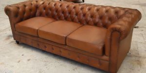 Leather Sofa Set