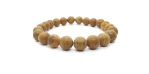 Wood Agate Bracelet