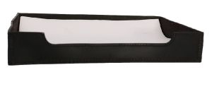 Leather Paper Organizer Tray
