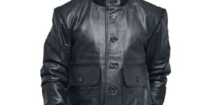 Outlaw Ribbon Black Sheep Nappa Leather Jacket