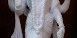 Marble Lord Vishnu Statue
