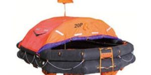 Throw over Inflatable Life Raft