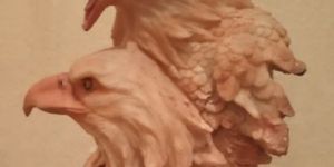 Fiberglass Eagle Statue