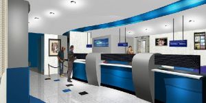 Bank Interior Designing Service