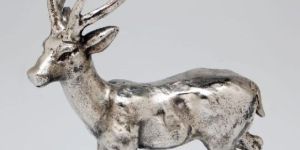 Nickel Deer Statue