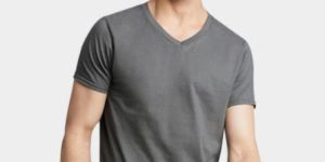Mens V Neck T-Shirt