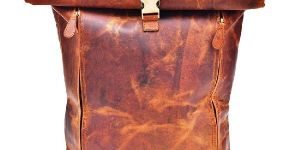 Goat Leather Backpack Bags