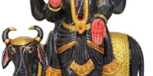 Marble Shani Dev Statue