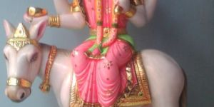 Marble Sheetla Mata Statue