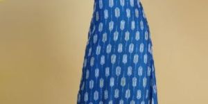 Women Blue Printed Kurta Set