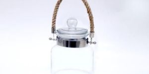 Hanging Glass Jar