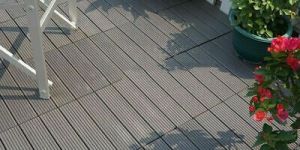 Interlocking Garden Floor Tiles