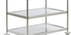 Three Shelf Instrument Trolley
