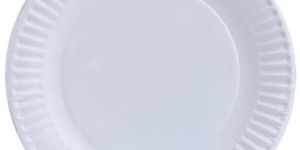 White Paper Plate