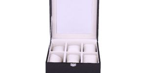 La Trove 6 Slot Watch Display Box