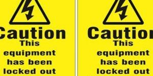 Standard Lockout Tag