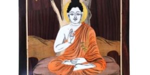 Wooden Lord Buddha Wall Hanging