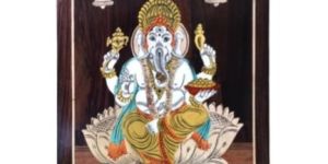 Wooden Lord Ganesha Wall Hanging