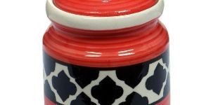 Ceramic Potter Pickle Jar