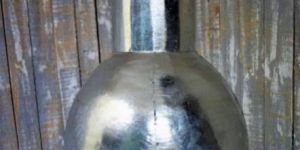 White Zinc Hanging Lamp