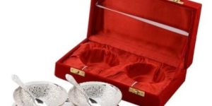 5 Piece Silver Plated Bowl Set