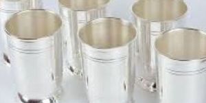 Silver Plated Glass Set