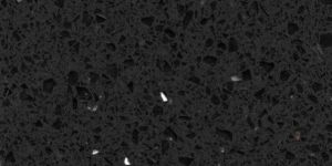 Black Sparkle Quartz Slab