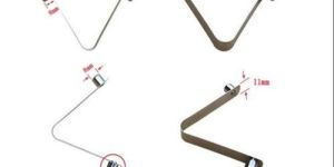 V Shape Spring Clips