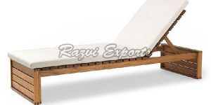 Wooden Sun Lounger