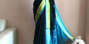 Linen Ball Butta Saree