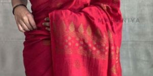 Organic Linen Saree