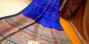 Printed Pure Matka Silk Saree